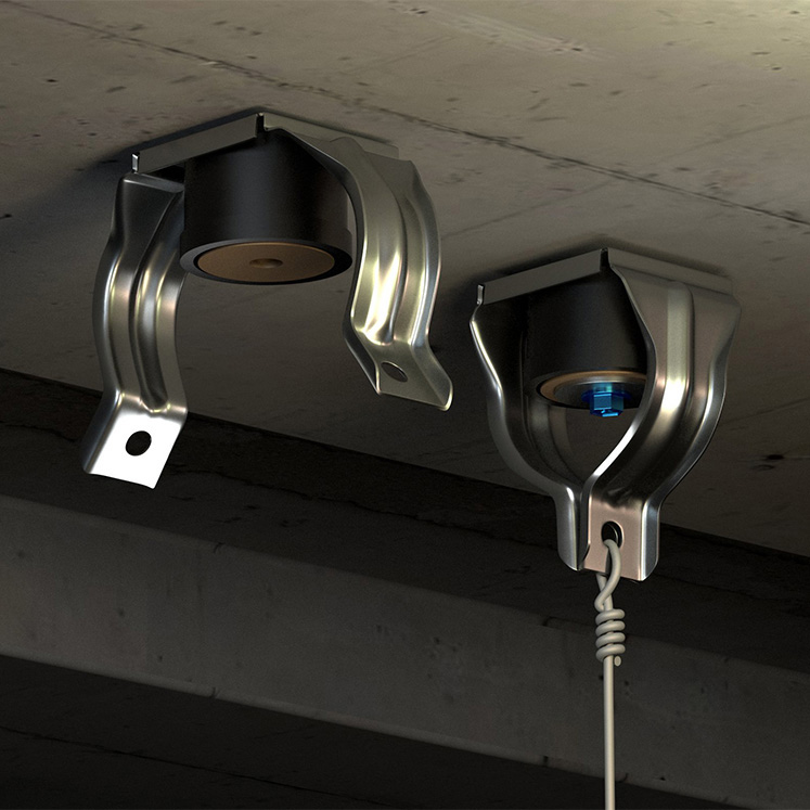 IsoGrid concrete ceiling hanger